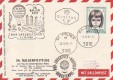 36. Ballonpost Langenlebarn 26.10.1966 OE-DZB Austria  Karte
